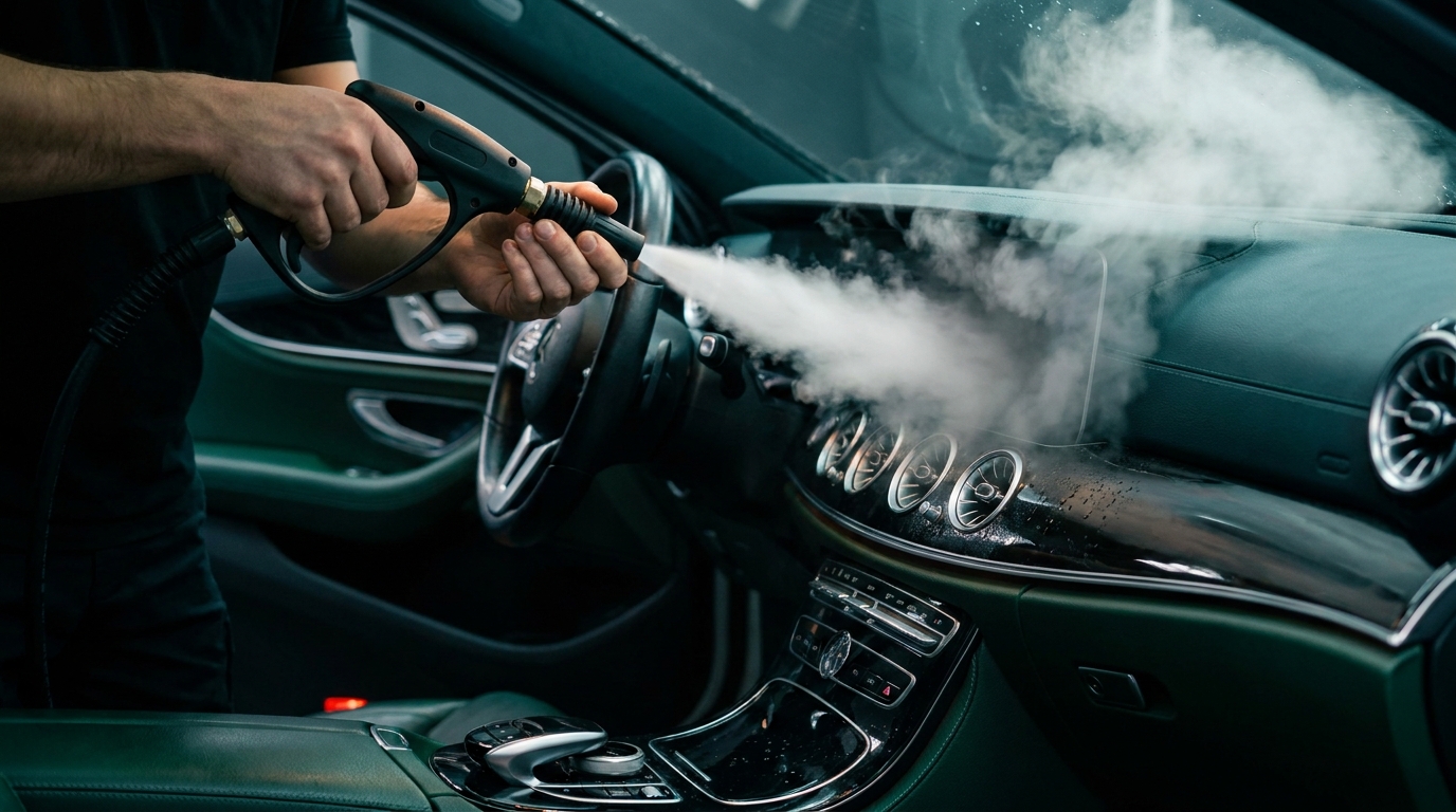 Nettoyage de voiture à domicile à Décines-Charpieu par Mery'clean