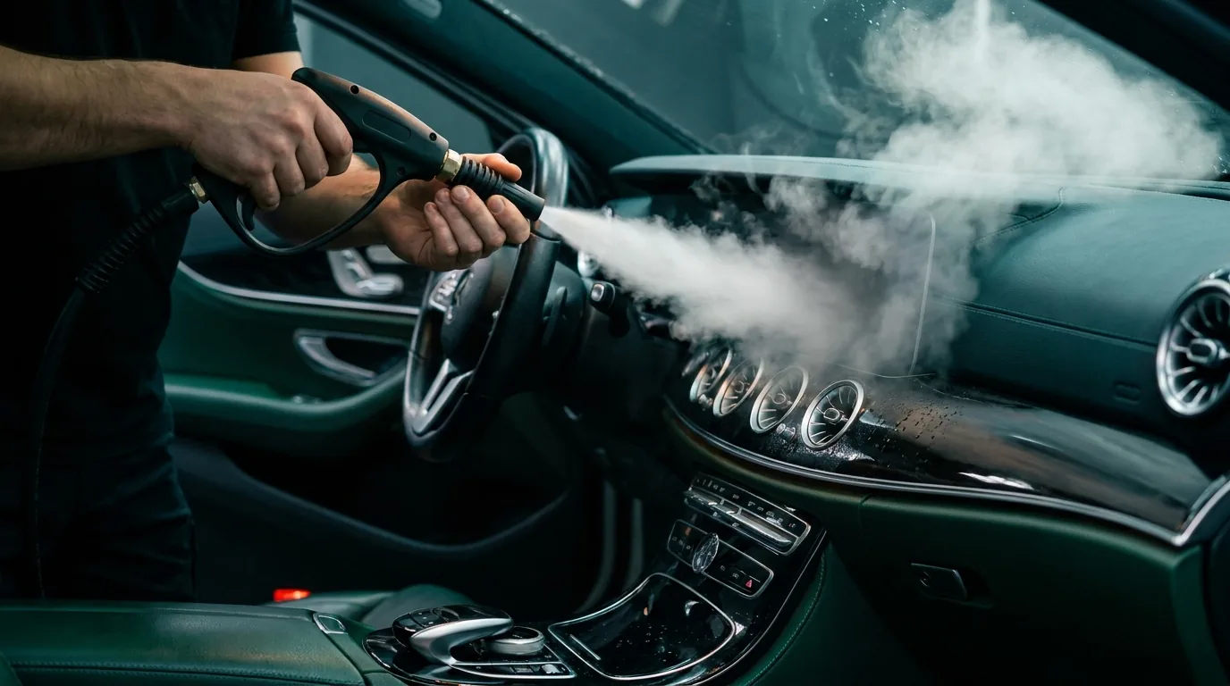 Nettoyage de voiture à domicile à Décines-Charpieu par Mery'clean